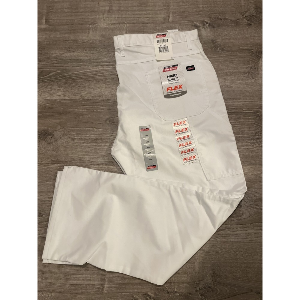 Dickies 44X32 painter relaxed fit white jeans